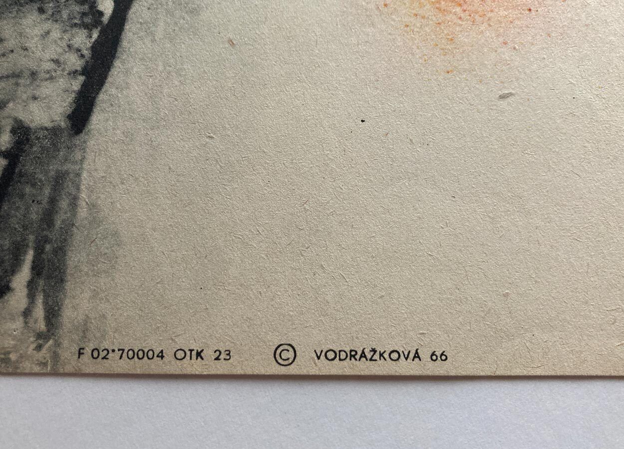 photo for sale Originele filmaffiche, In The Affirmative, Eva Galová Vodrážková, 1967, Genuine Vintage Czech Design
