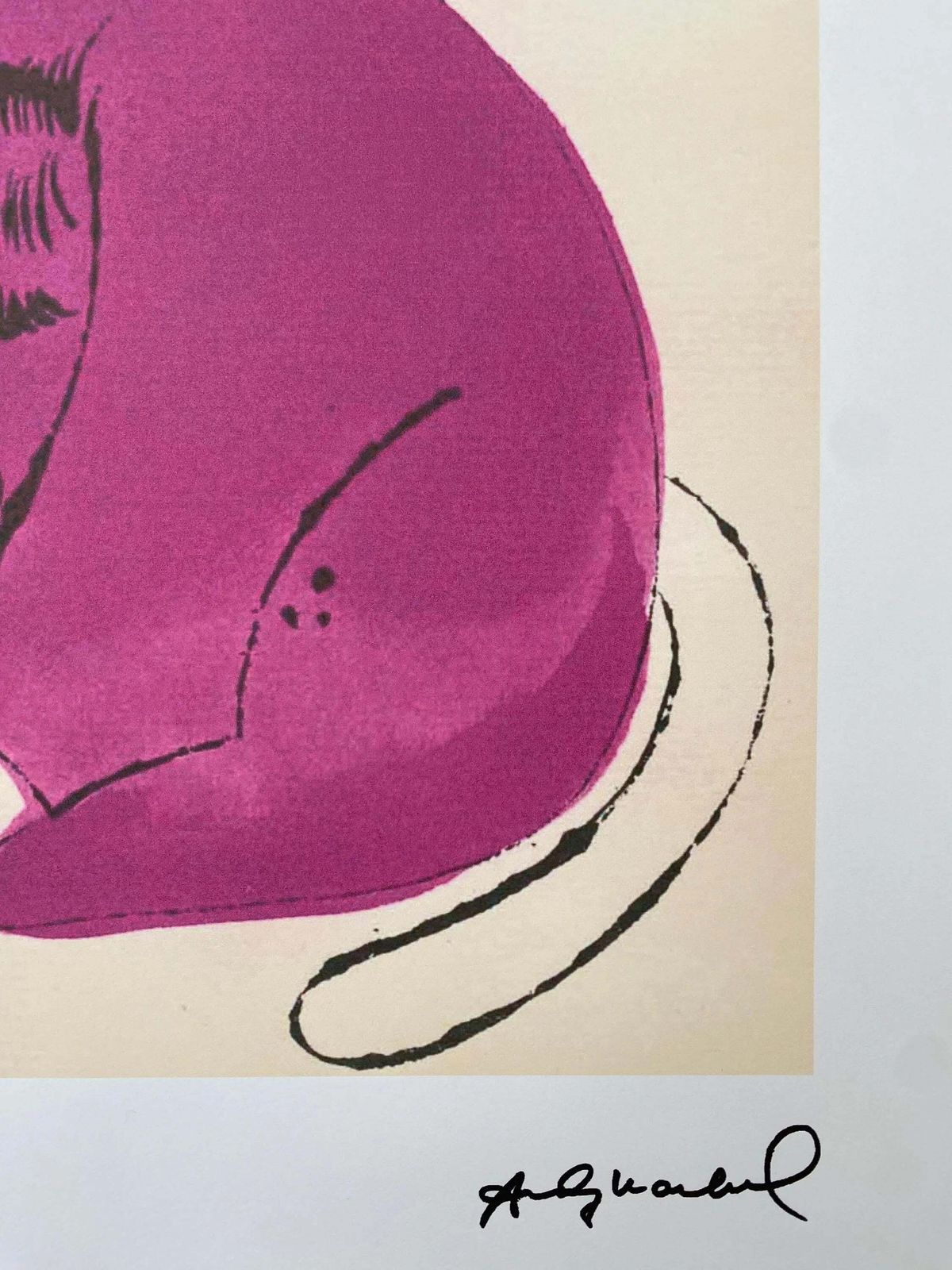 After Andy Warhol, Sam , 1980s, Lithograph photo vinterior