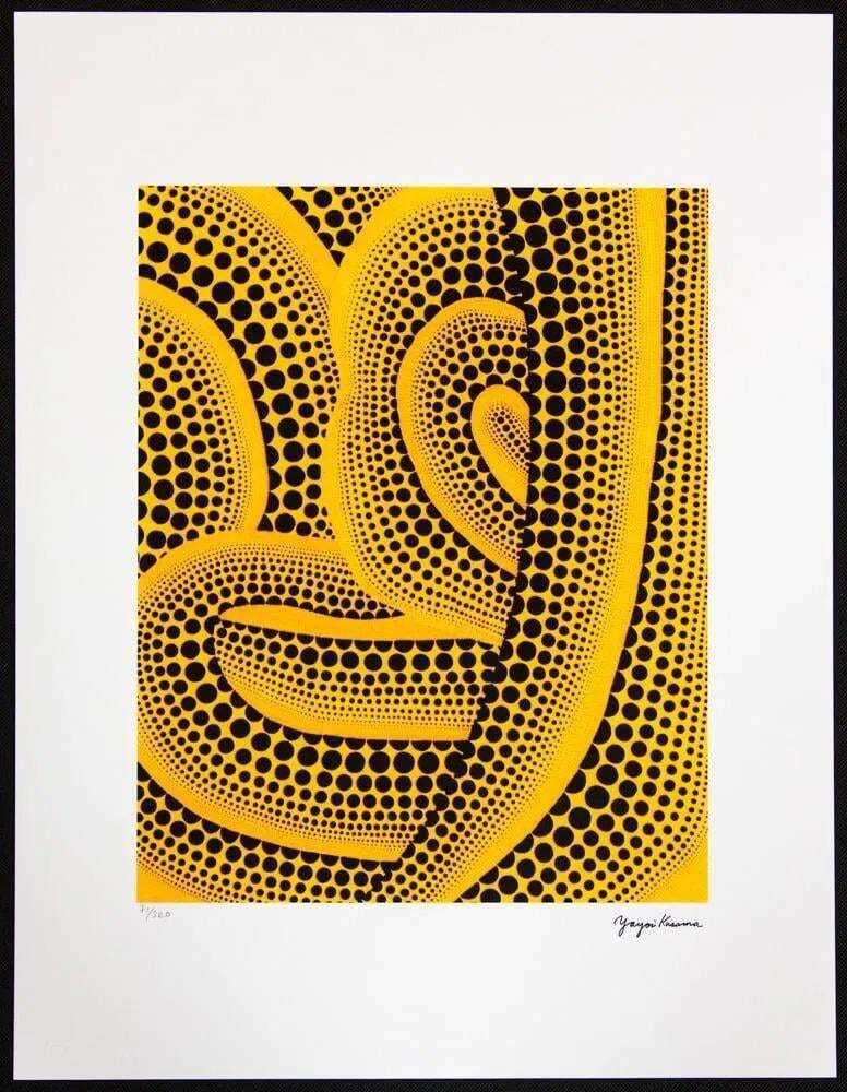 After Yayoi Kusama, Wave, Lithograph, 1990s