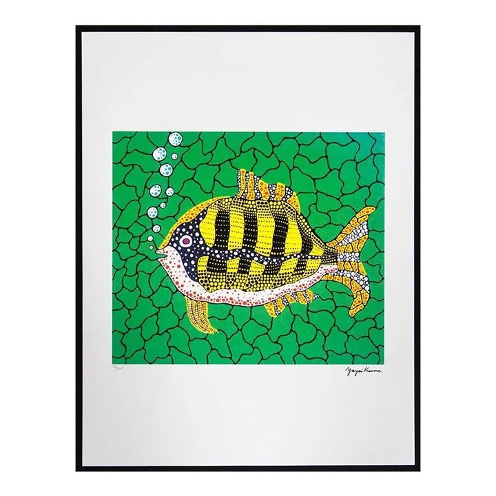 Naar Yayoi Kusama, Depths Of The Sea, lithografie, jaren 1990