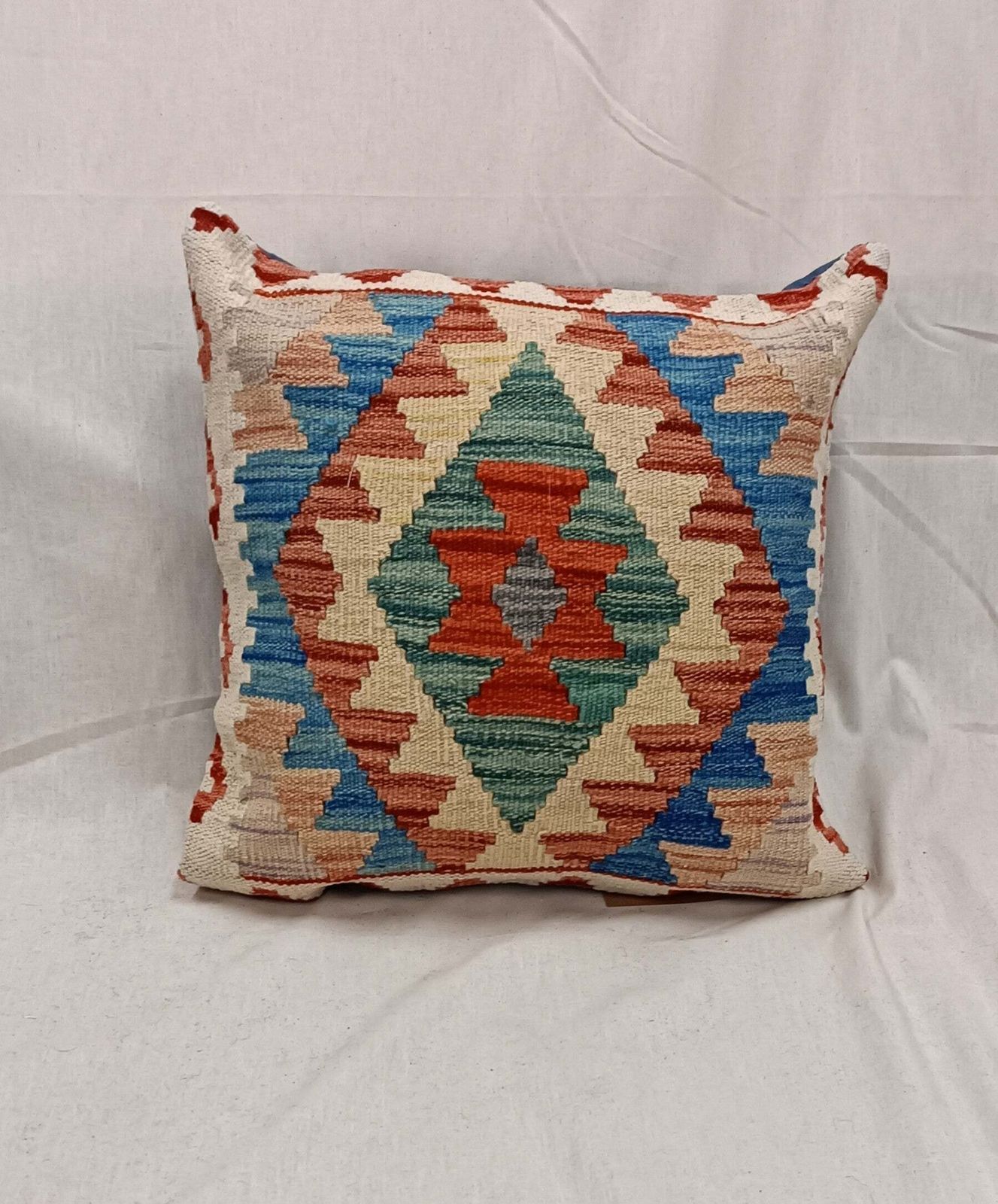 Traditionele geometrische kussenhoes, Afghaanse decoratieve kilim kussen woondecoratie photo 120.0