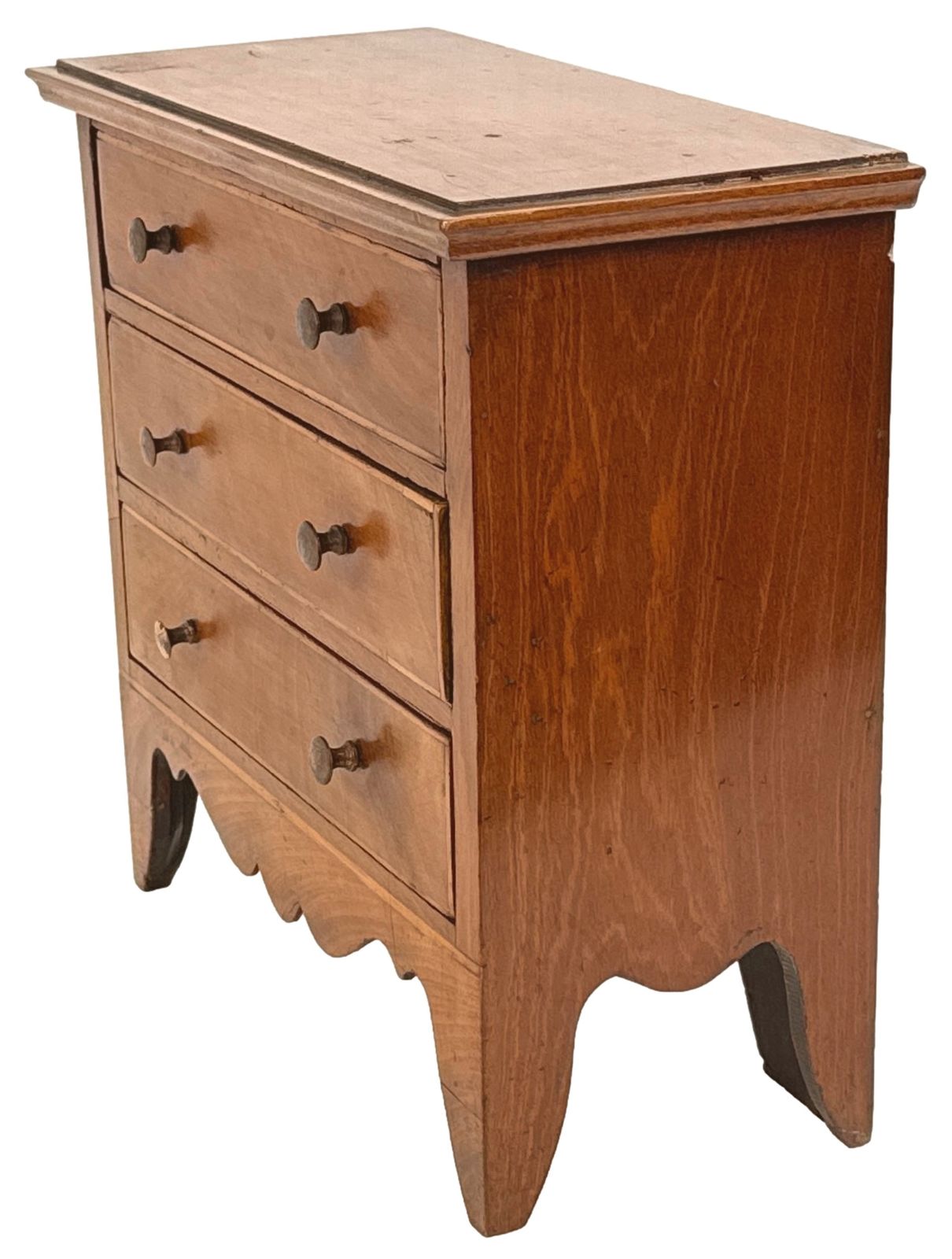 Petite commode miniature georgienne en acajou, XVIIIe siècle (Angleterre, vers 1790) photo furniture