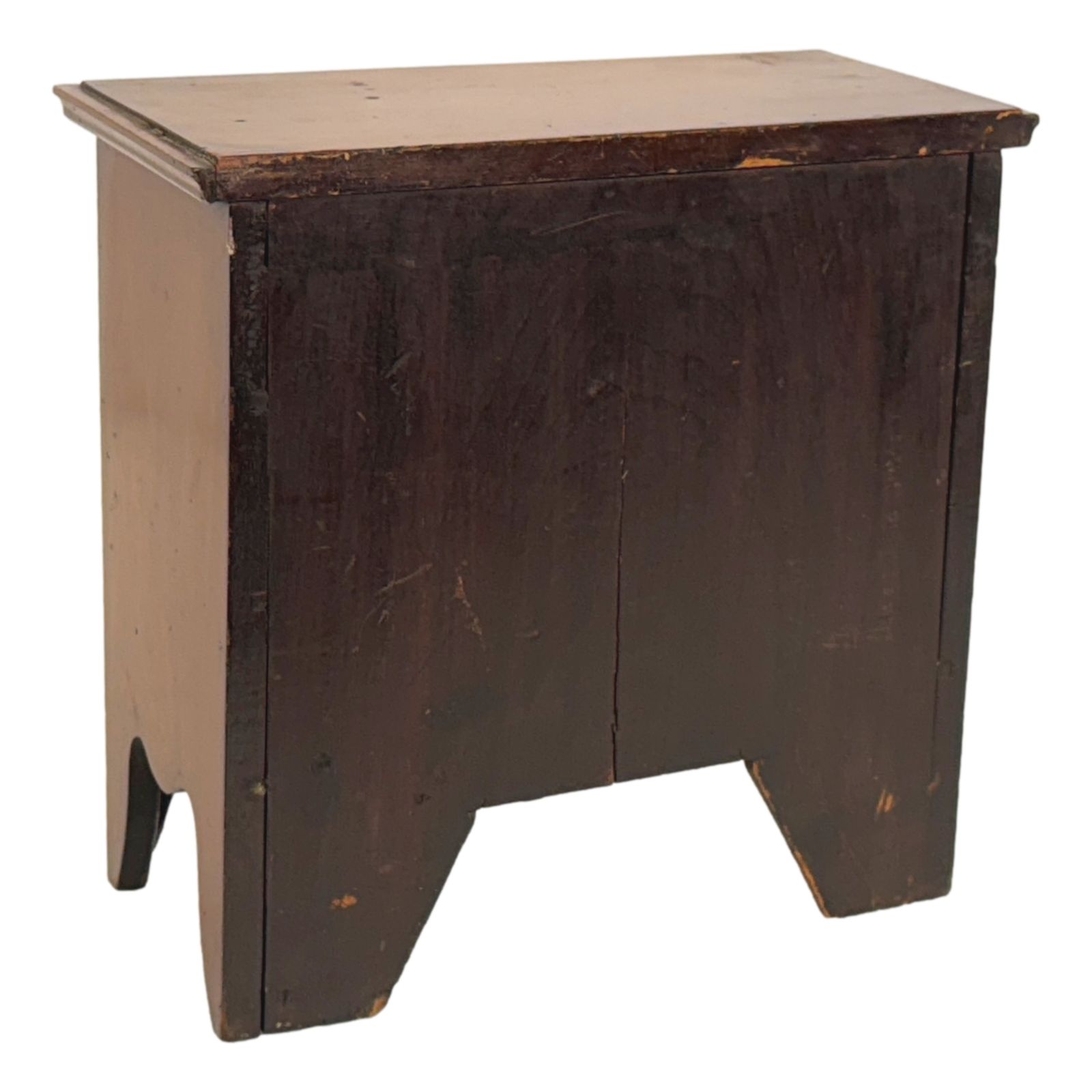 Petite commode miniature georgienne en acajou, XVIIIe siècle (Angleterre, vers 1790) photo vintage