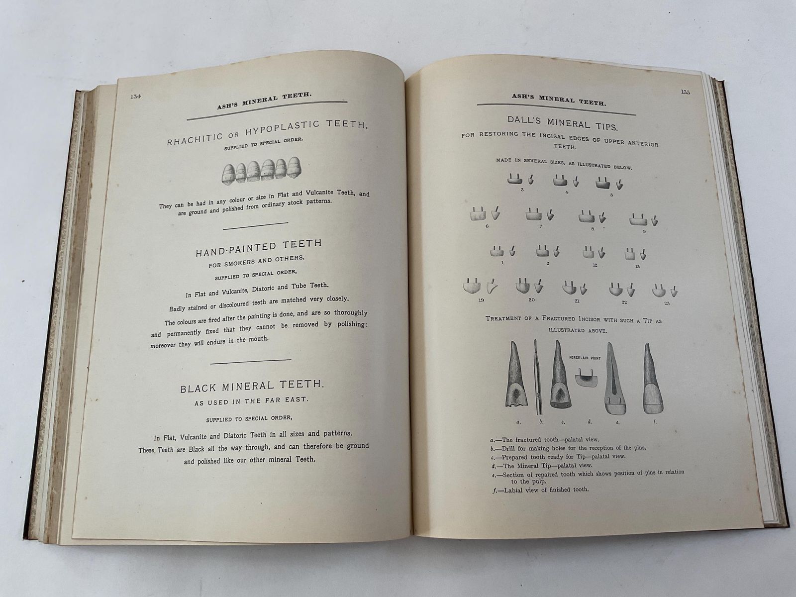 Rare Antique 1912 Claudius Ash Illustrated Dental Catalogue. Dentist Cabinet Oddities Decor. photo vintage