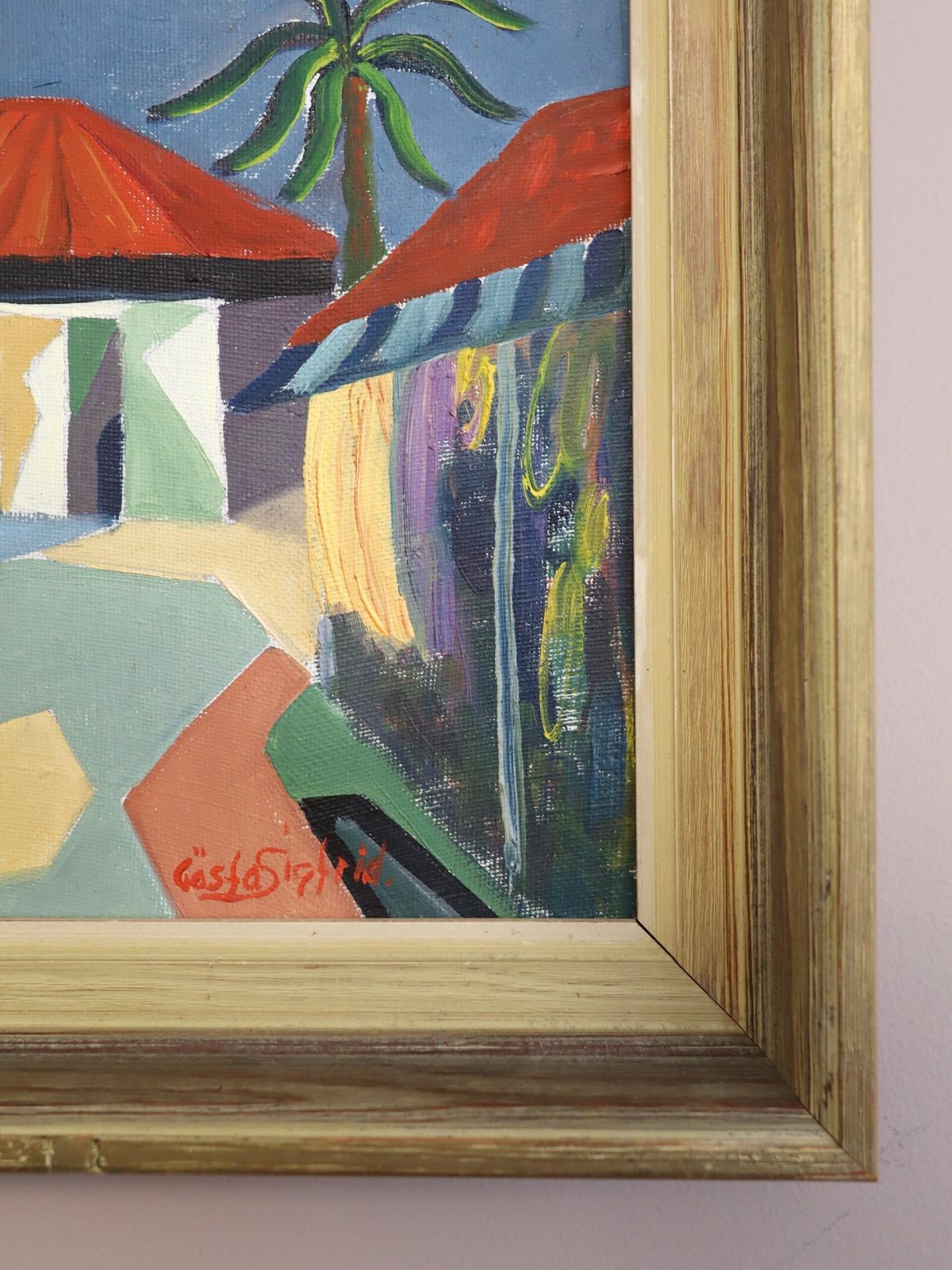 photo furniture Where The Palms Sway In Oil Onto Canvas