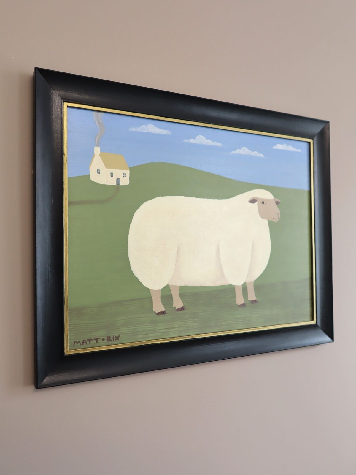 Mary, olieverf op paneel photo Kunst