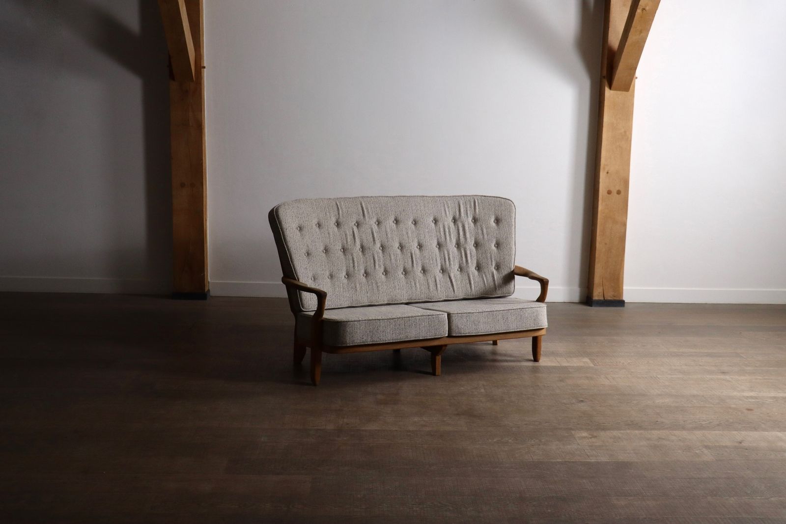 Guillerme Et Chambron Juliette Sofa For Votre Maison, France 1960s photo furniture