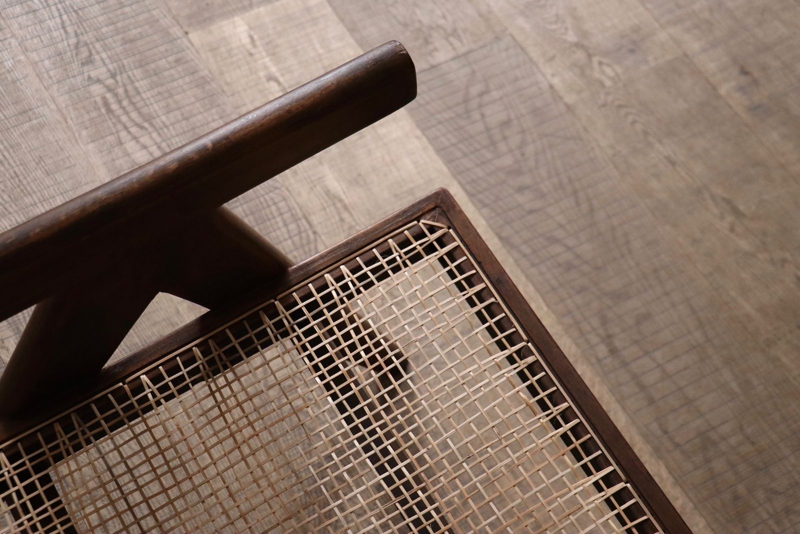 Pierre Jeanneret Lounge Chairs Pj Si 29 A In Teak And Cane, ca. jaren 1950 photo 14500.0