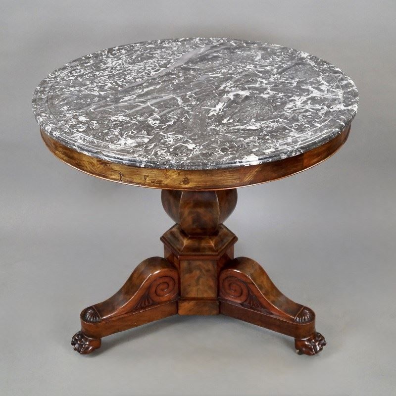 French Flame Mahogany Gueridon/Centre Table photo furniture