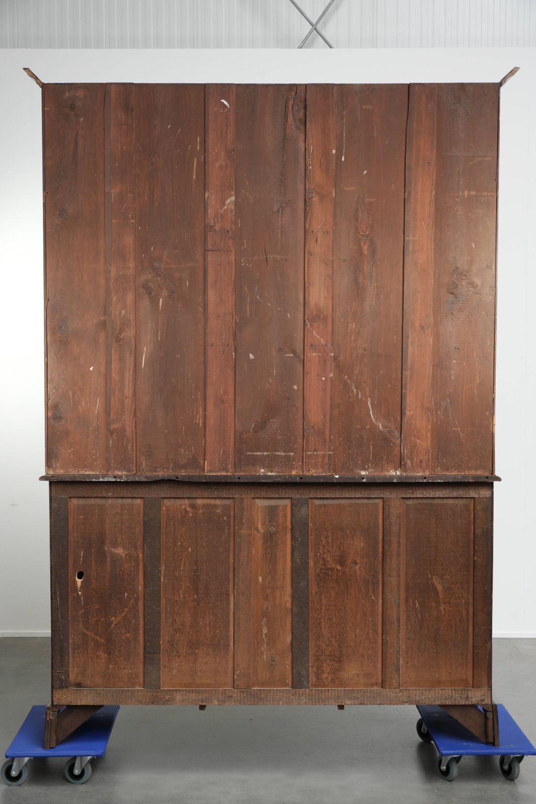 Beautiful Antique English Buffet Cabinet From The Early 19th Century In Gothic Style With Elegant Forms And Deep Colors. photo Furniture