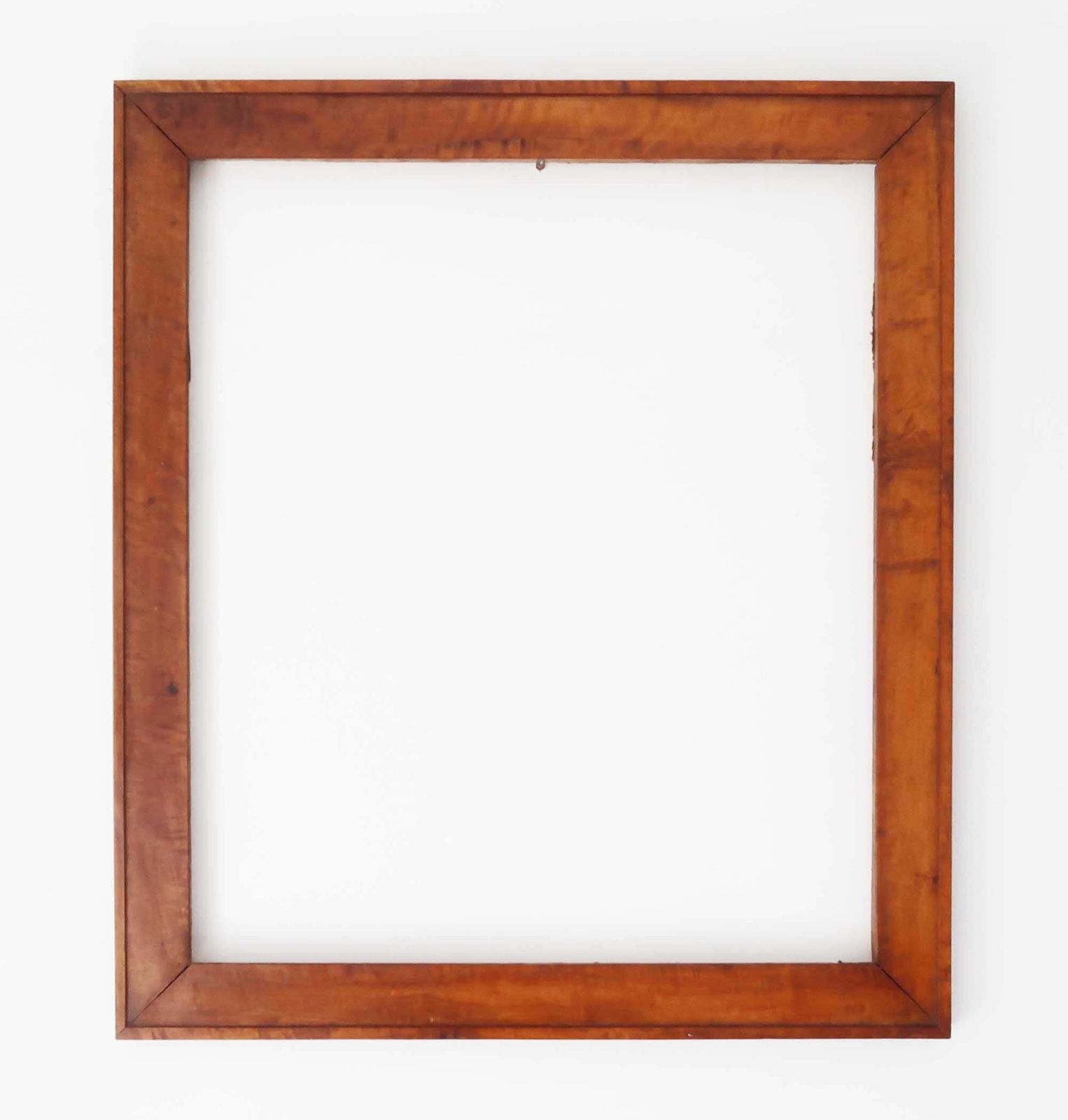 Grote antieke fotolijst van vogeloogesdoorn. Engels, 19e eeuw photo furniture