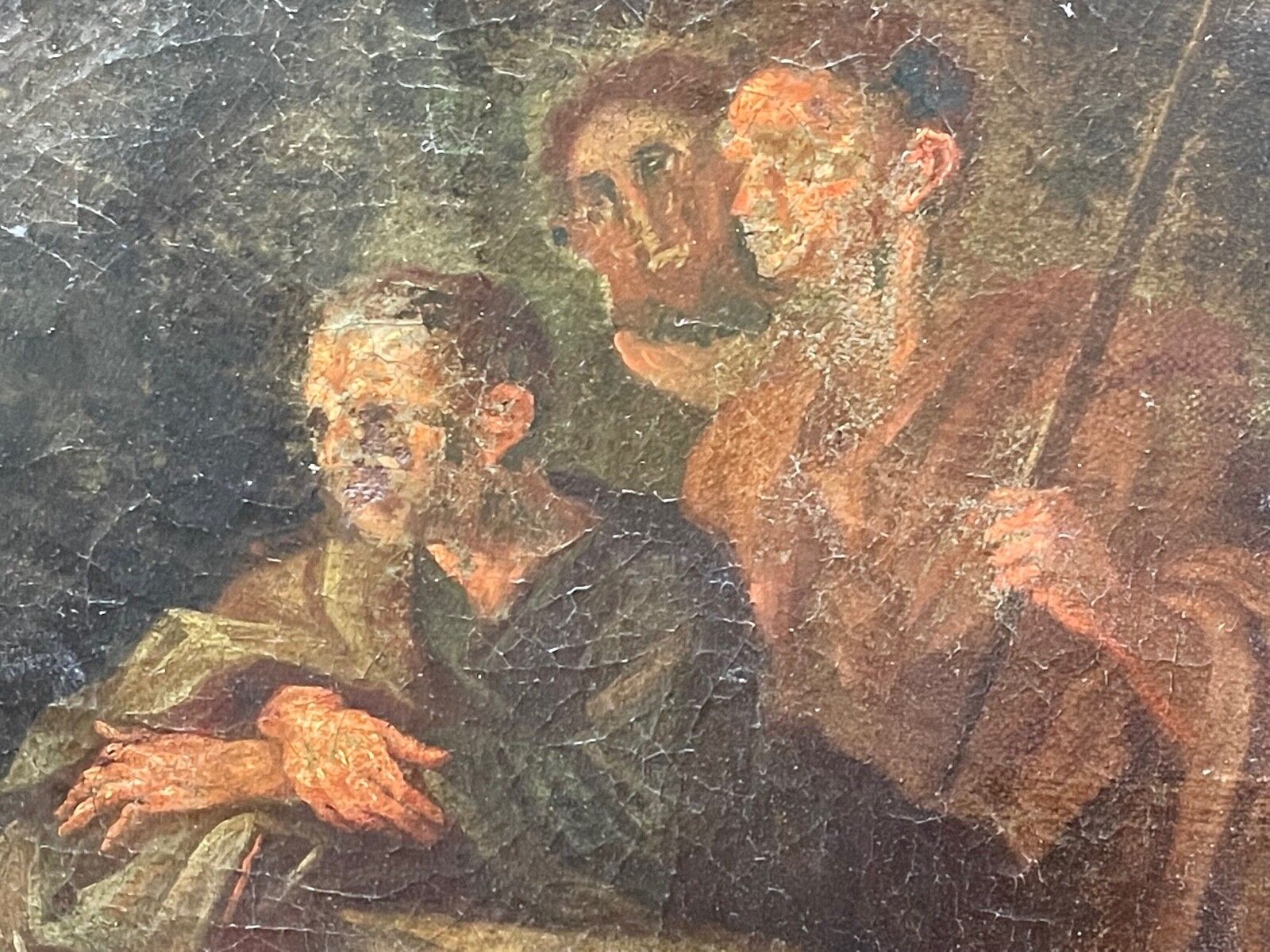 photo furniture 18th Century Italian Old Master Apollo & Marsyas After Filippo Lauri