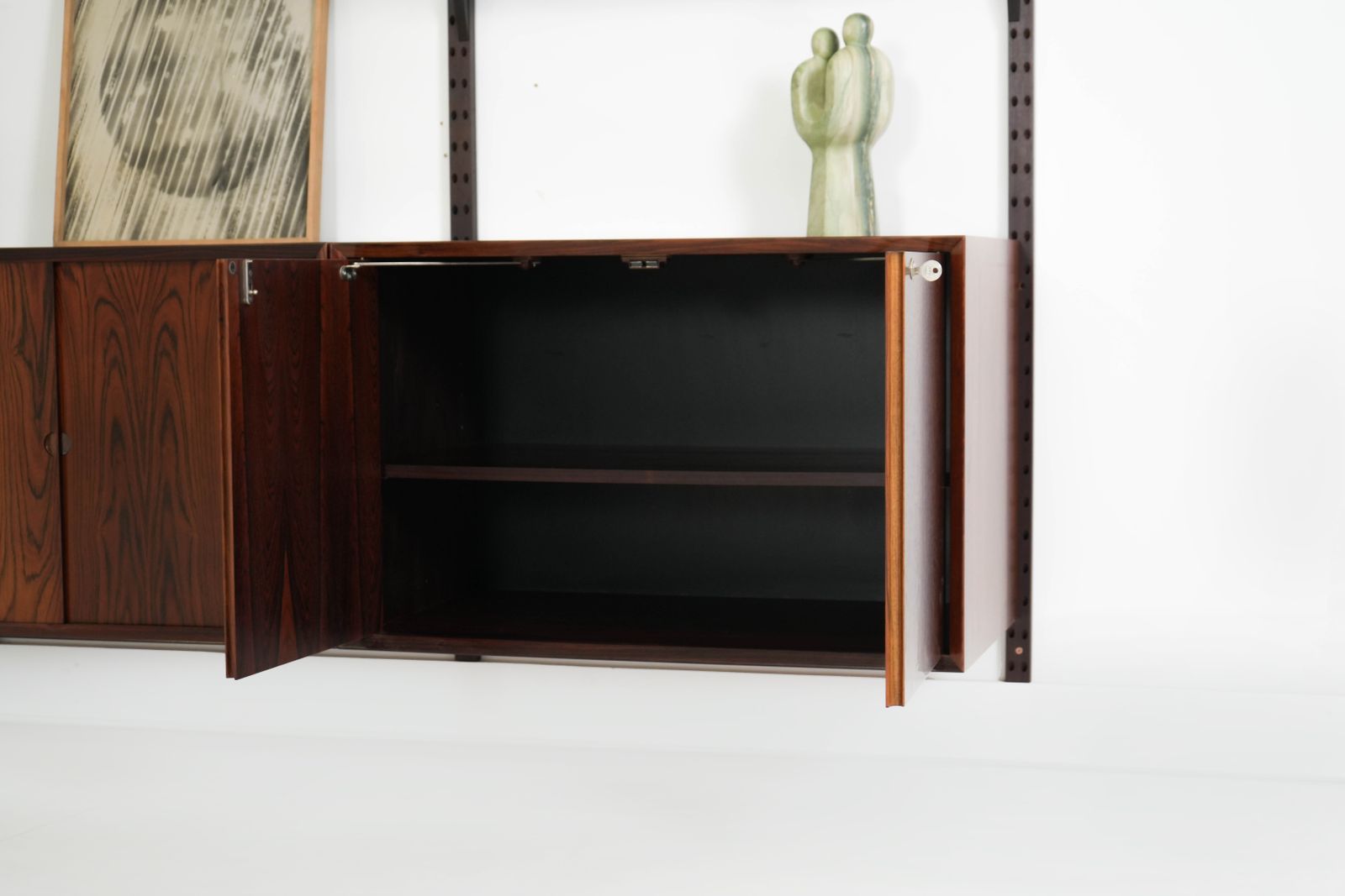 photo vinterior Modular Shelving In Veneer By Poul Cadovius, Denmark, 1970s