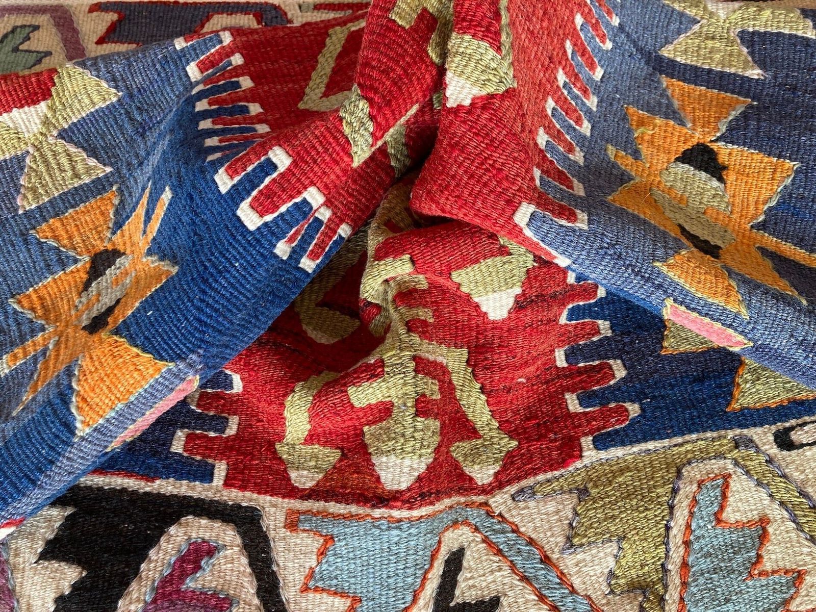 photo vintage Vintage Anatolisch Kilim 1,08 m x 0,86 m