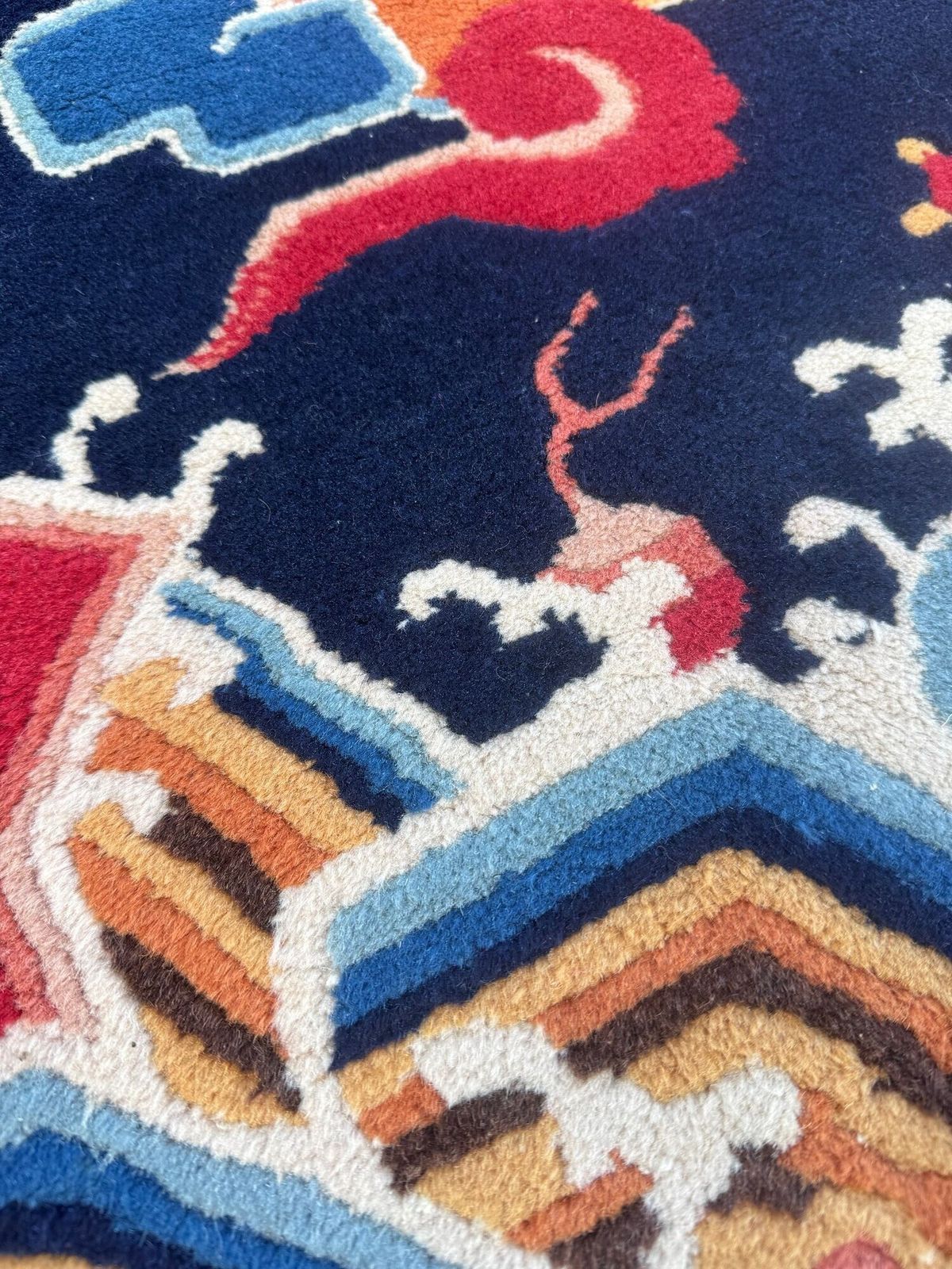 photo for sale Vintage Chinese Peking Rug 2.43m X 1.27m