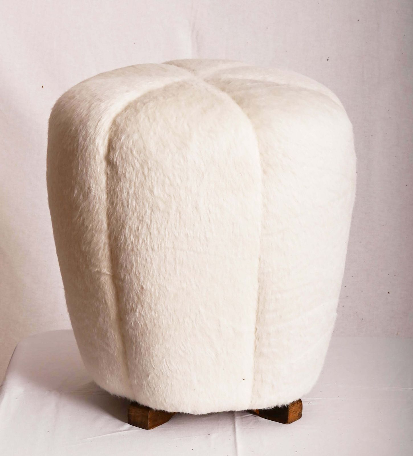 Art Deco Stool Ottoman, Footstool By Jindrich Halabala photo vinterior