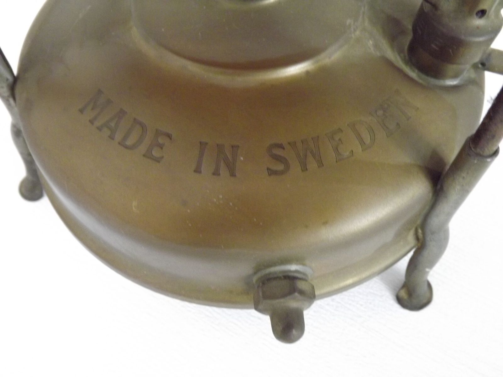 Woonaccessoires Antiek Svea No. 25 Messing Paraffine Komkachel Zweeds   By Max Sievert photo