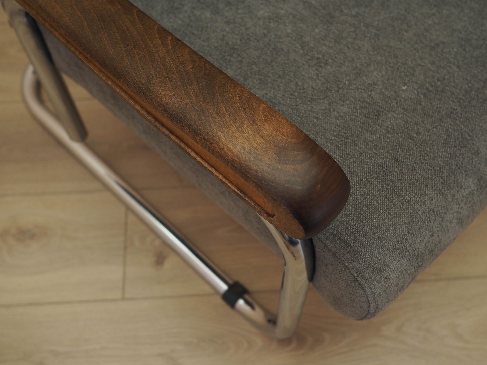 1449.0 Italiaanse lounge chair met verstelbare rugleuning, beuken armleuningen, jaren 1970 photo