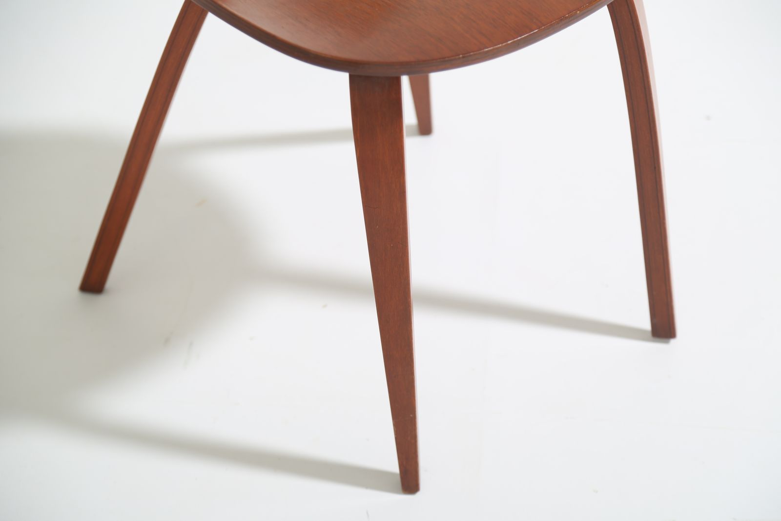 Mid-Century Modern walnootfineer zijstoel toegeschreven aan Norman Cherner voor Plycraft, jaren 1960 photo buy