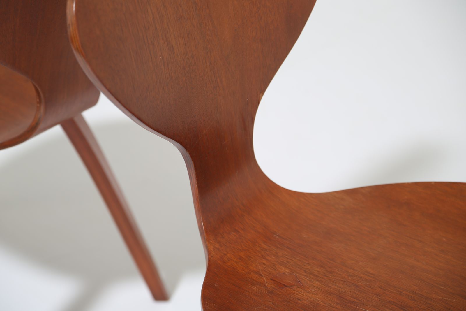 photo buy Mid-Century Modern walnootfineer zijstoel toegeschreven aan Norman Cherner voor Plycraft, jaren 1960