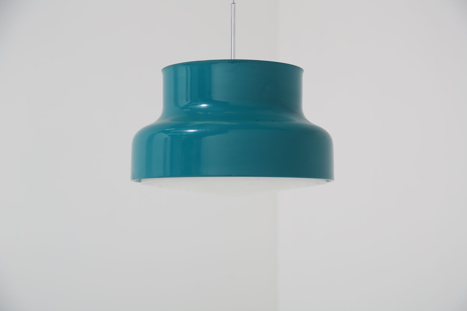 photo furniture Plafonnier mid-century en métal laqué bleu-vert « Bumlingen » par Anders Pehrson pour Ateljé Lyktan, 1968