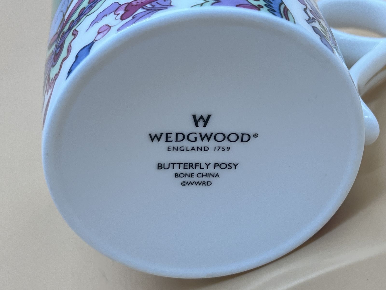 Wedgwood China Archive Collection Butterfly Posy Design Small Mug. photo buy