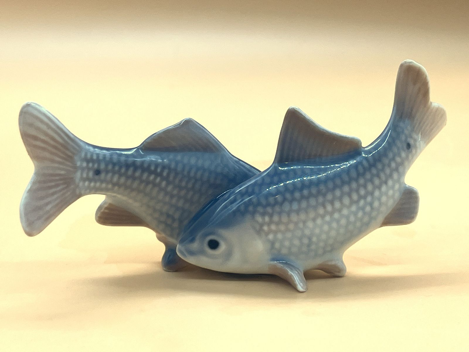 Royal Copenhagen Porcelain Minnows / Fishes Figurine. No. 2870.
