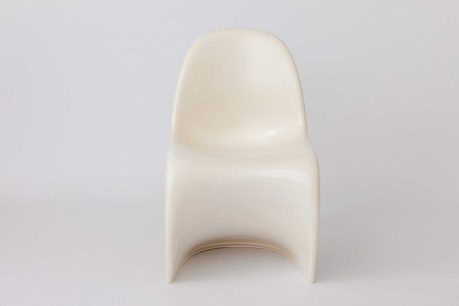 Vintage witte Panton Chair van Verner Panton voor Herman Miller, 1972, mid-century modern Space Age stoel photo furniture