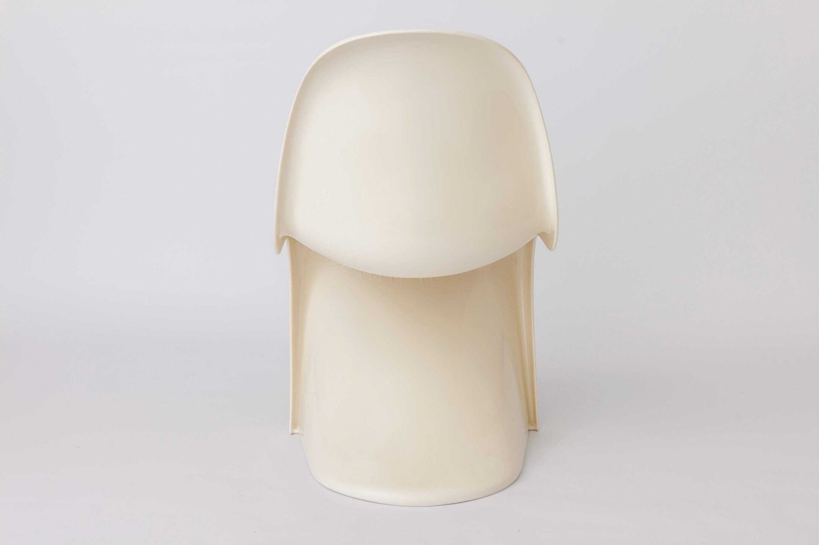 Vintage witte Panton Chair van Verner Panton voor Herman Miller, 1972, mid-century modern Space Age stoel photo 537.0