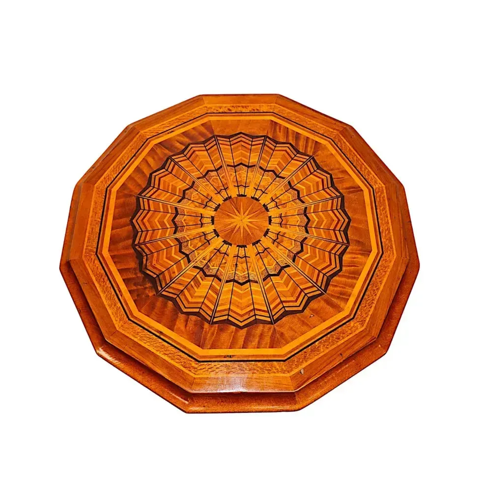 A Very Rare 19th Century Highly Inlaid Occasional Or Lamp Table Attributed To Gillows photo furniture