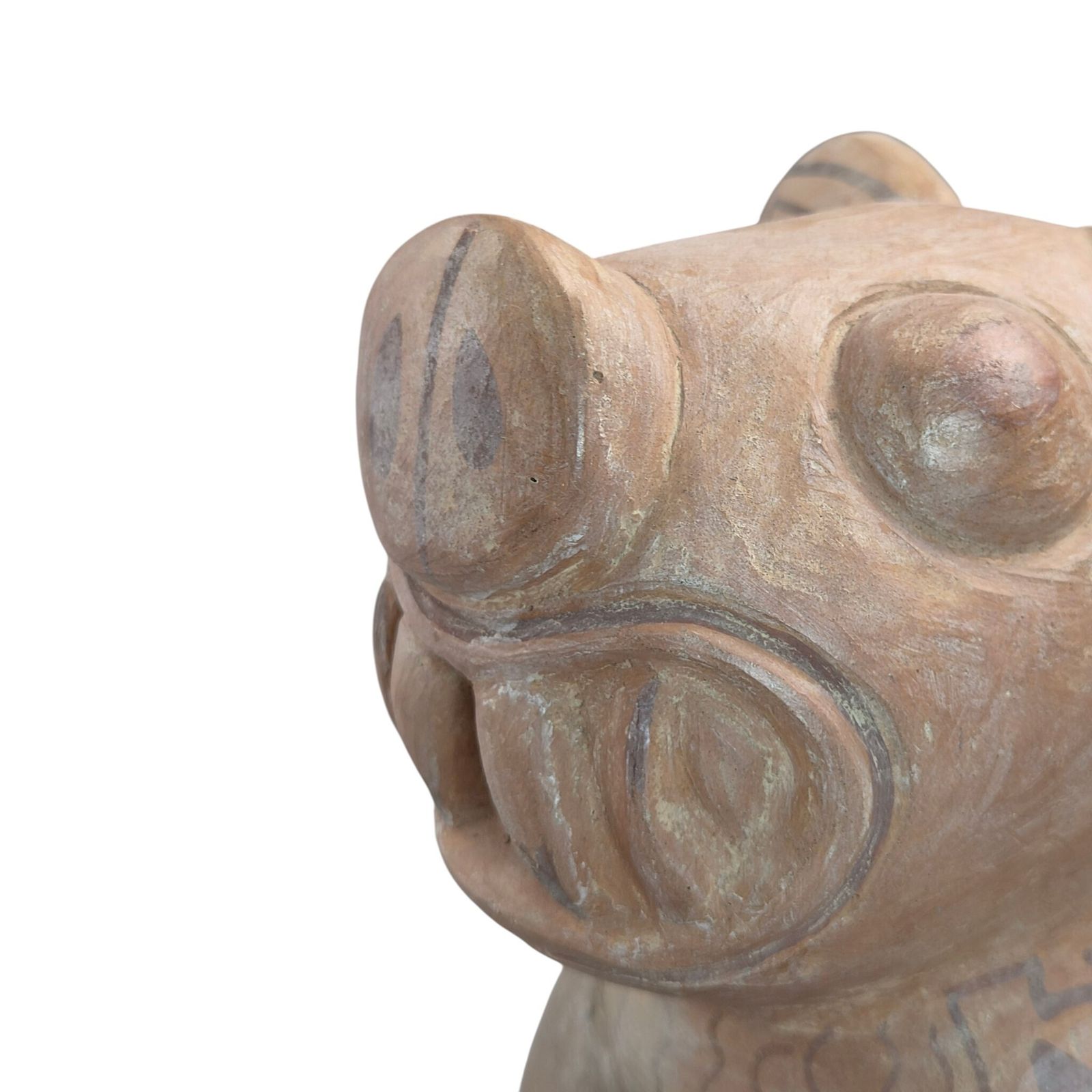 Kunst Authentiek pre-Columbiaans terracotta zoömorf artefact, meer dan 2000 jaar oud photo