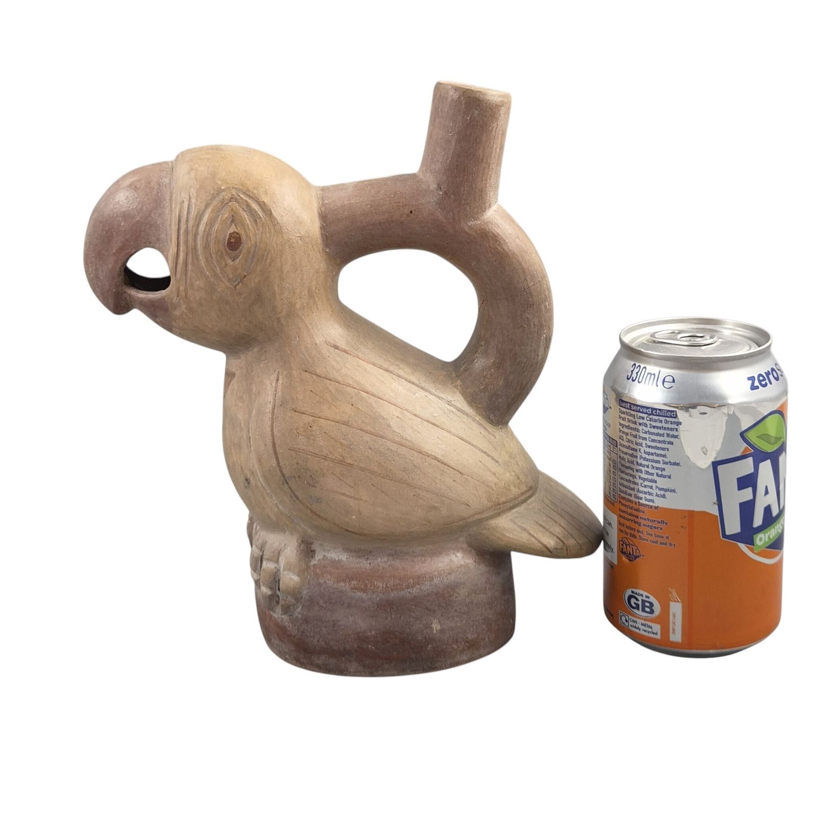 photo for sale Genuine Ancient Pre Columbian Terracotta Ornithomorphic Artifact Over 2000 Years Old