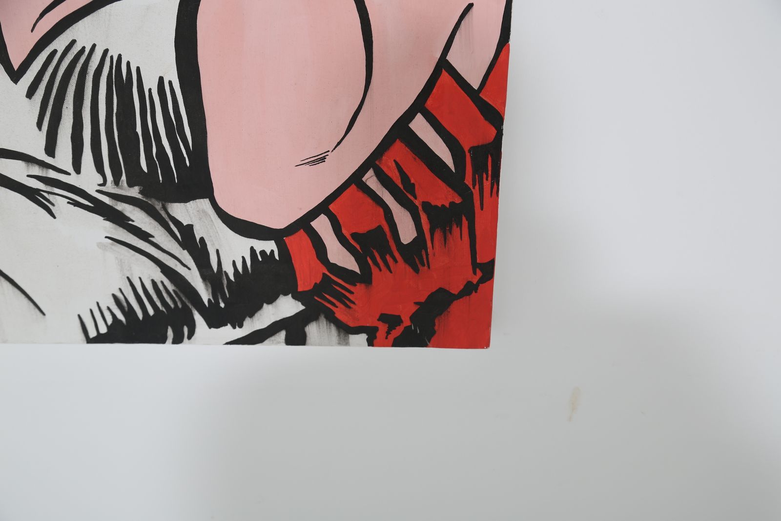 « Super Villains », Pop Art sur toile par Cept, vers 2008-2010. photo vinterior