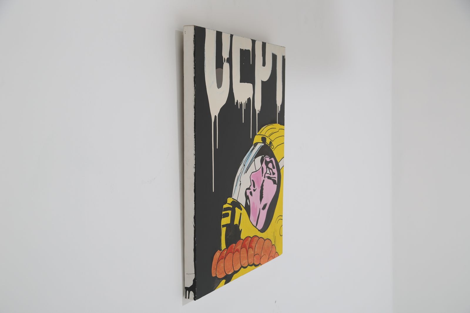 photo furniture 'My Space', Pop Art op canvas door Cept, gesigneerd en gedateerd 2007.