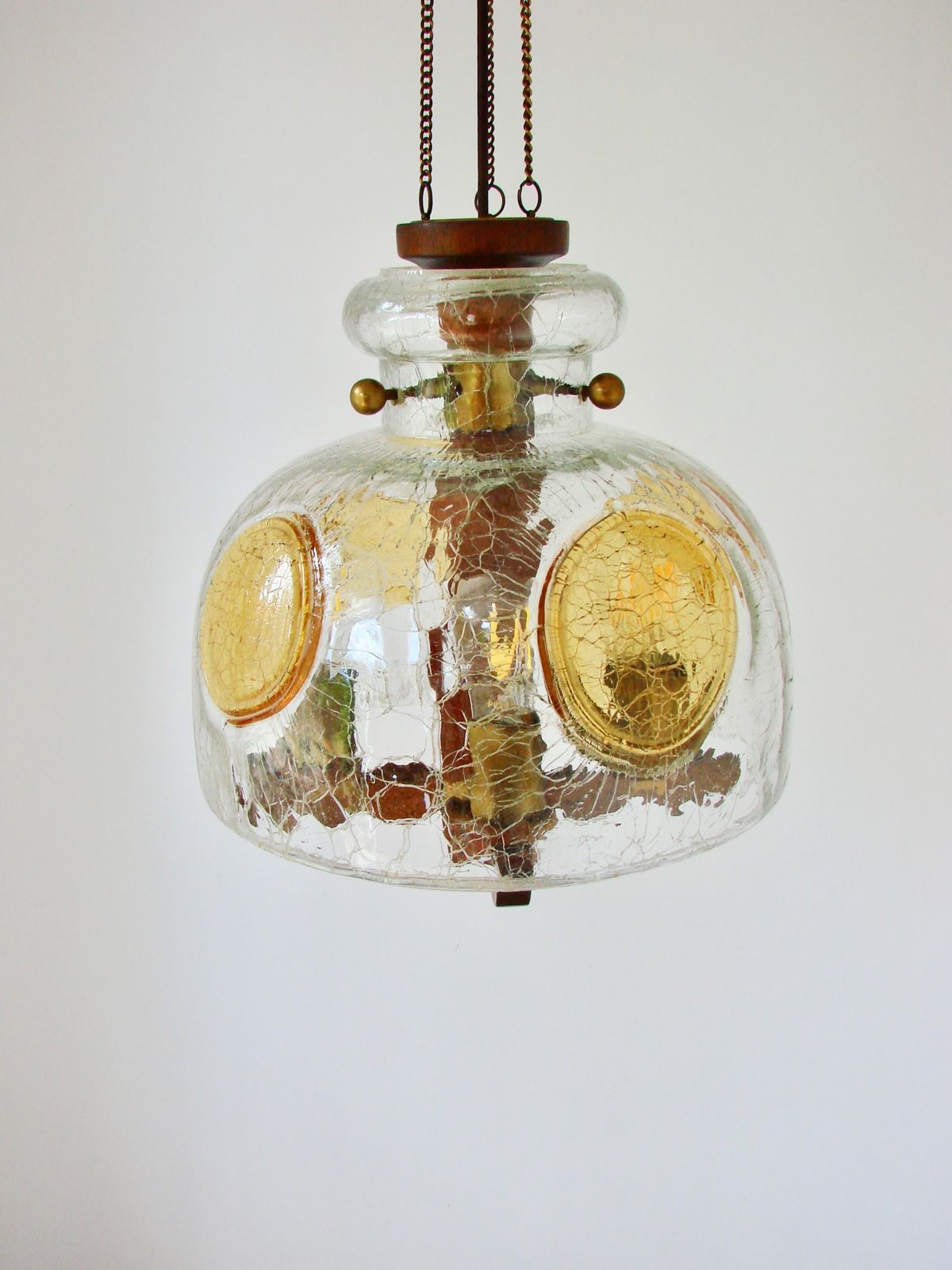 photo for sale Modernistische hanglamp, jaren 1970.