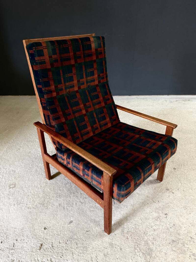 photo vinterior Midcentury Design Ebeniste verstelbare loungefauteuil set, jaren 1960, België