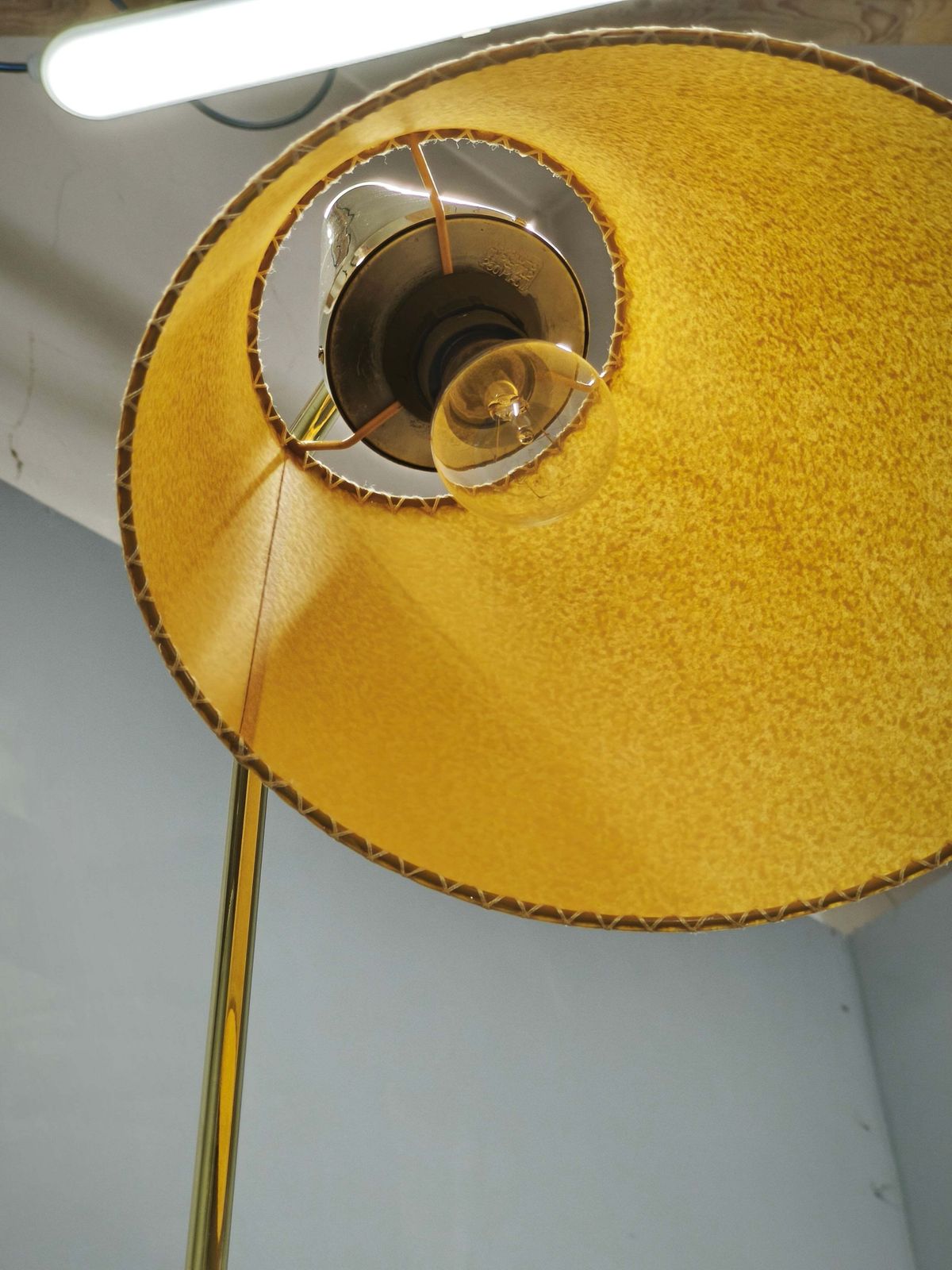 Josef Hurka Giraffe Brass Floor Lamp For Napako, Czechoslovakia, 1960s photo buy