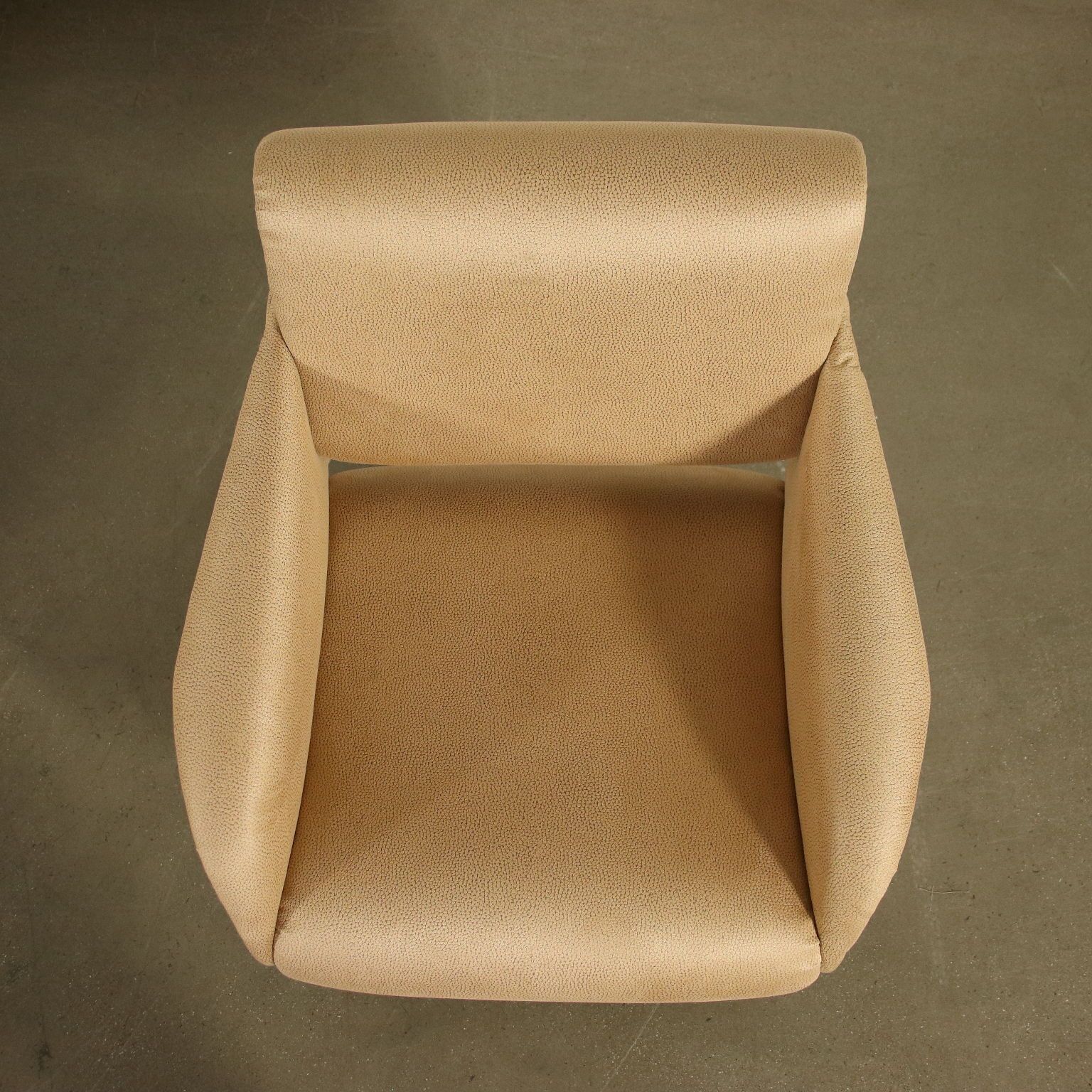Furniture Armchairs From The 1950s 60s In Faux Leather And Foam photo