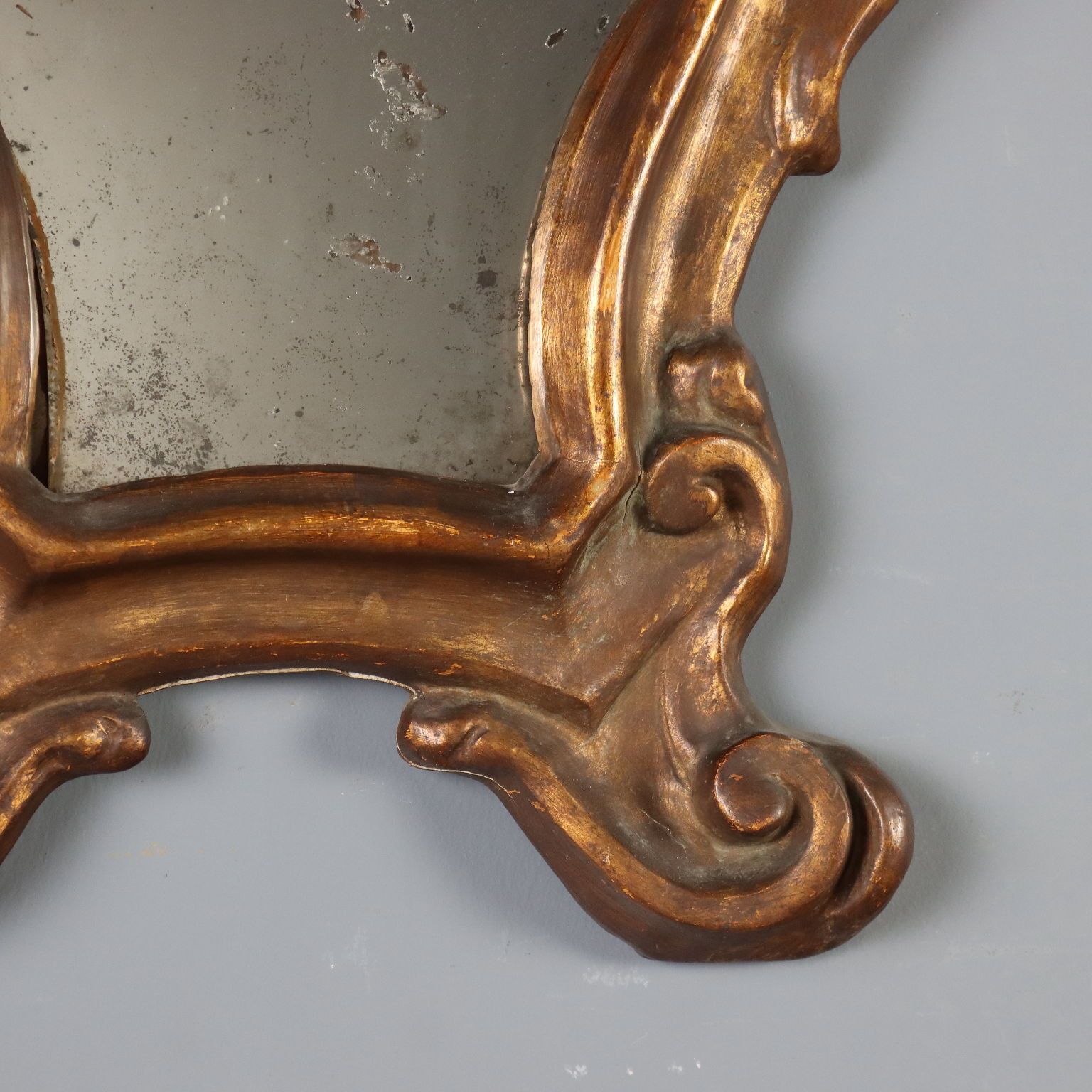 Baroque Mirrors Carved Gilded Wood Italy XVIII Century photo 840.0