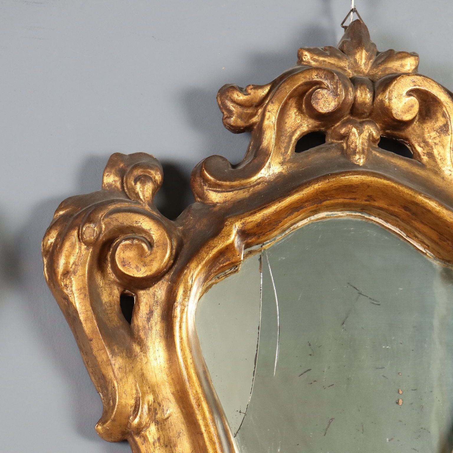 Baroque Mirrors Carved Gilded Wood Italy XVIII Century photo vinterior