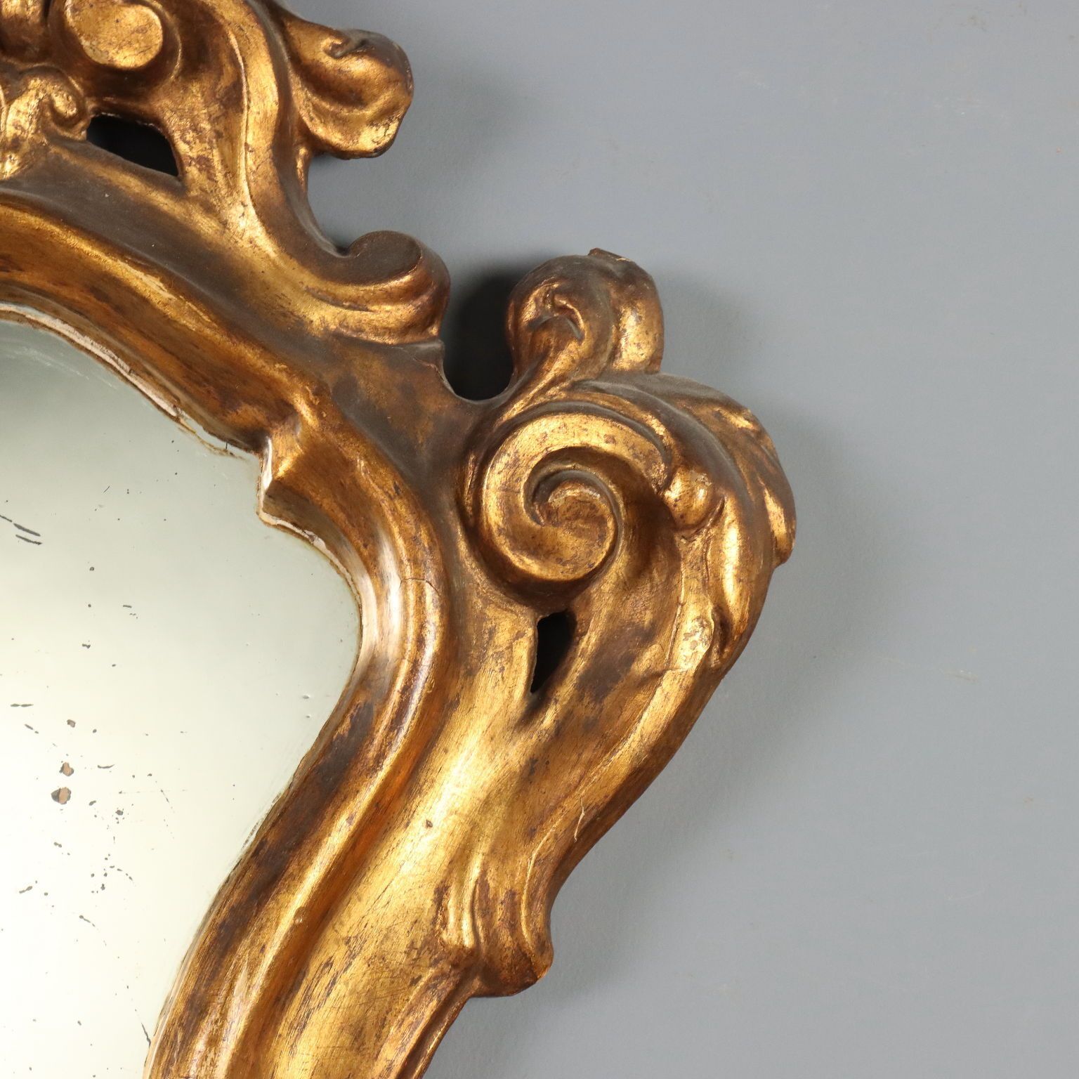 Baroque Mirrors Carved Gilded Wood Italy XVIII Century photo buy
