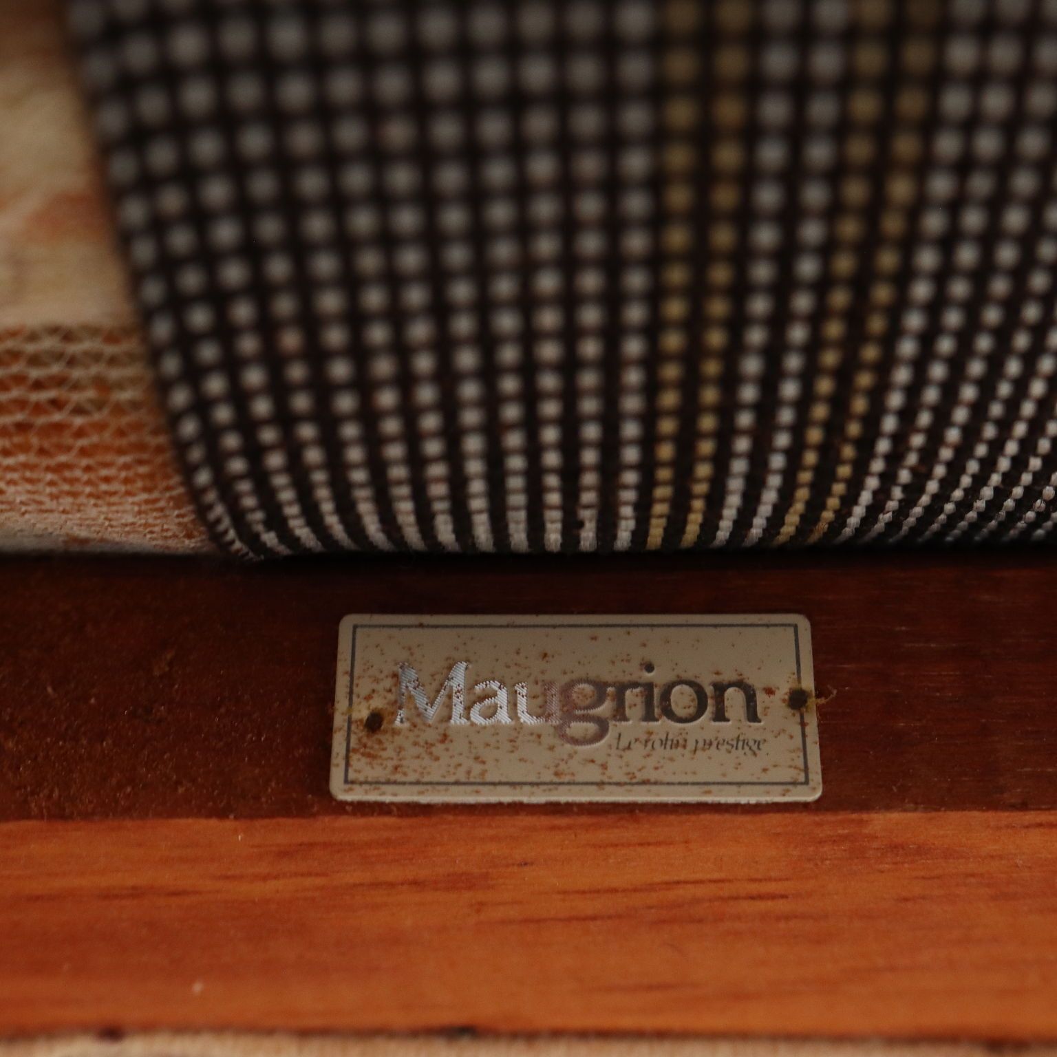 photo vinterior Fauteuil vintage Maugrion en rotin et bambou, Italie, années 1980
