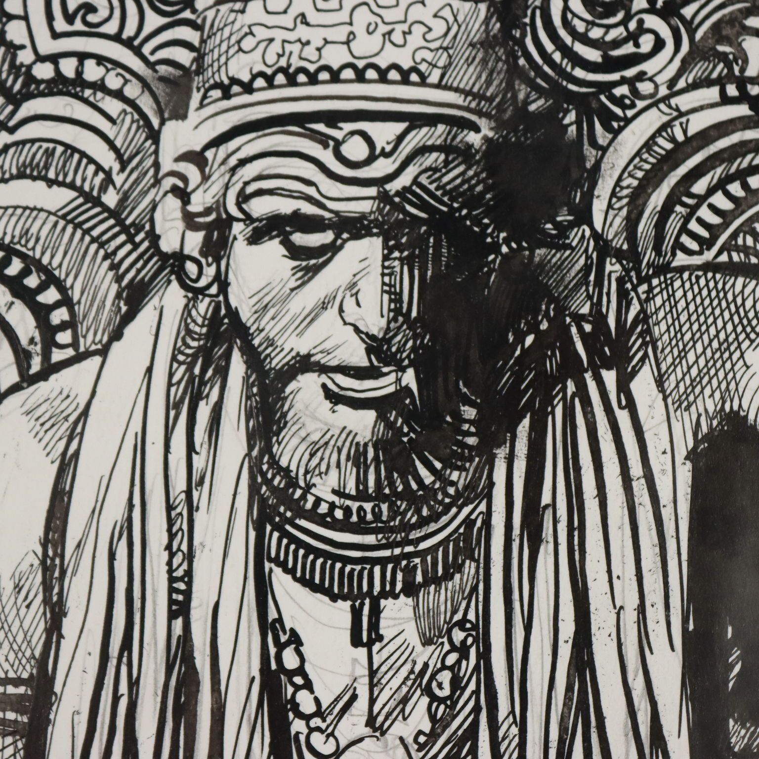 Tekening van Sergio Toppi photo 2590.0