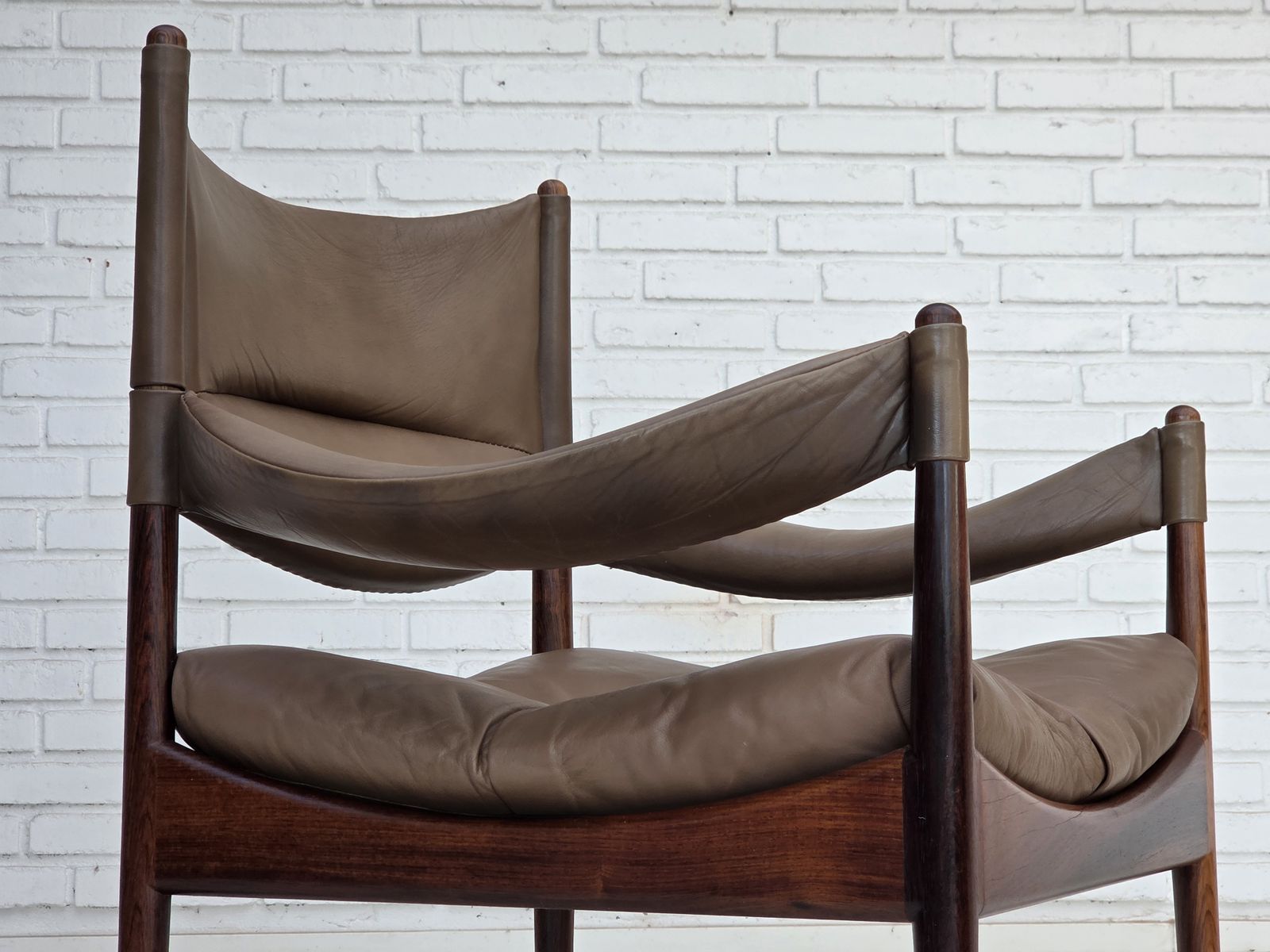 1970s, Danish Design By Kristian Vedel, Highback Armchair Model "Modus". photo 1630.0