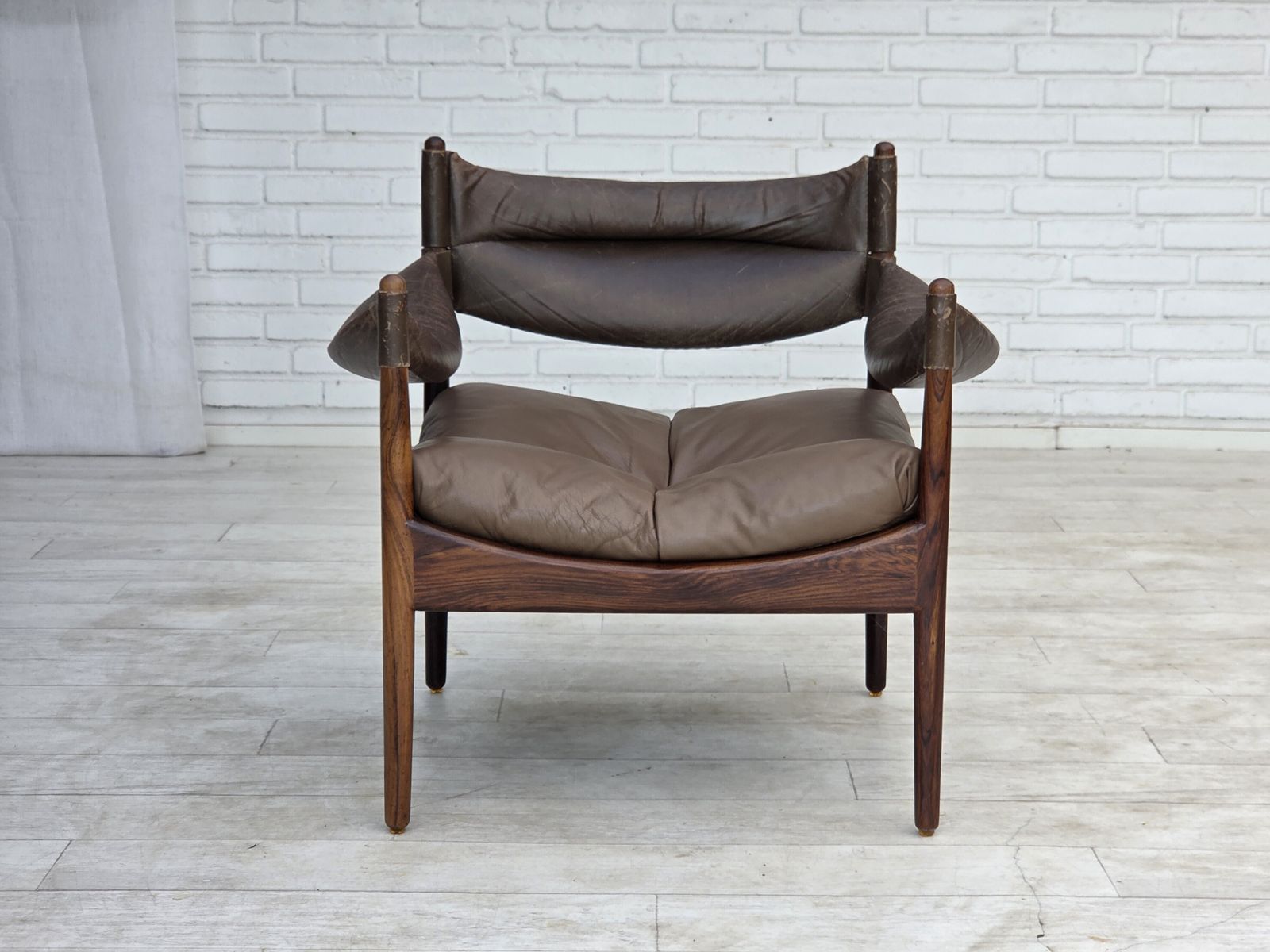 Ca. jaren 1970, Deens design van Kristian Vedel, fauteuil model "Modus". photo buy