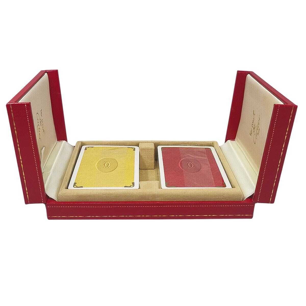 Speelkaartenbox van Cartier, jaren 1970, uitstekende staat, gemaakt in Frankrijk