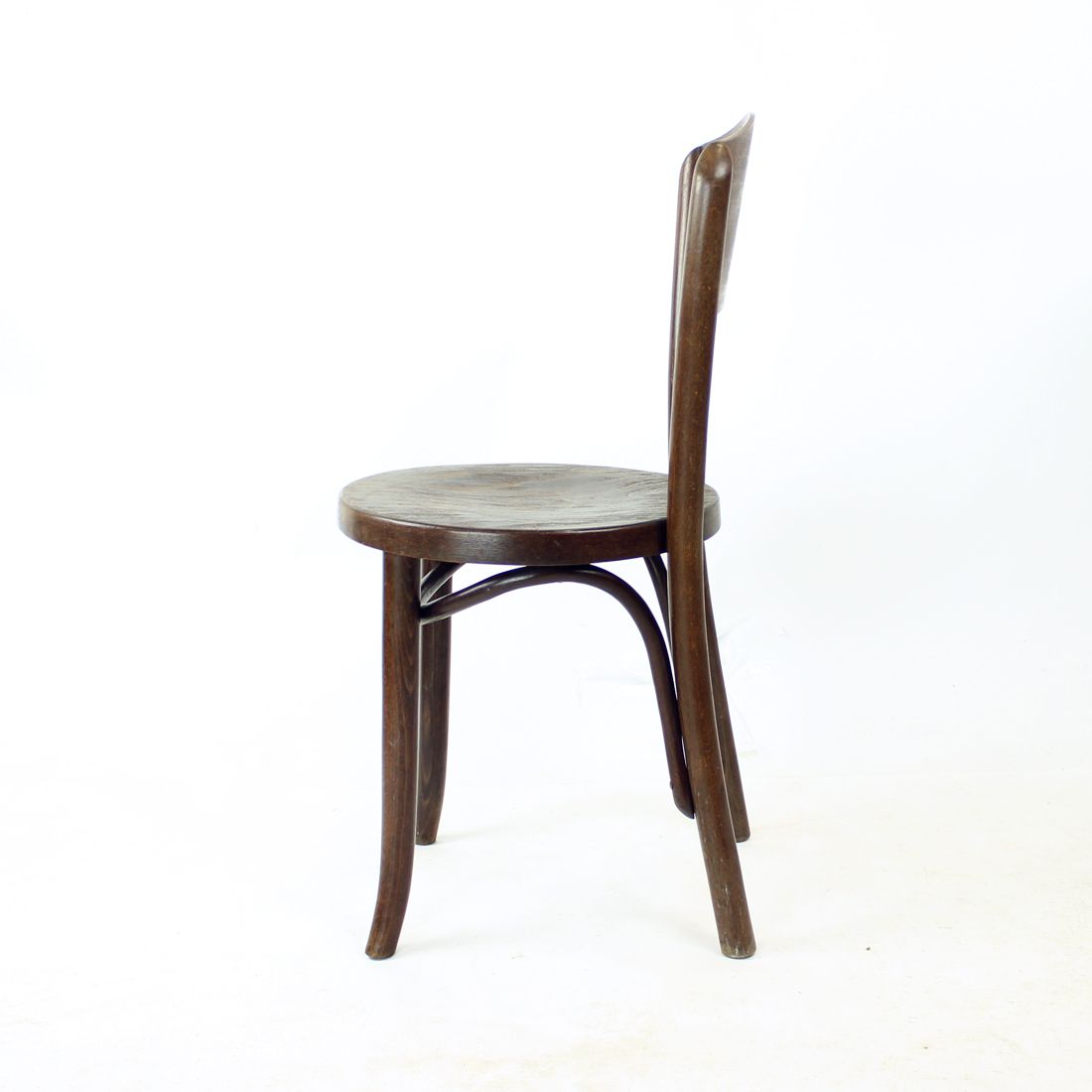 Thonet Bentwood Bistro Chair, Czechoslovakia 1940s photo for sale