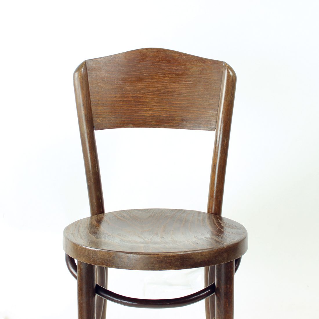 Thonet Bentwood Bistro Chair, Tsjechoslowakije jaren 1940 photo vintage