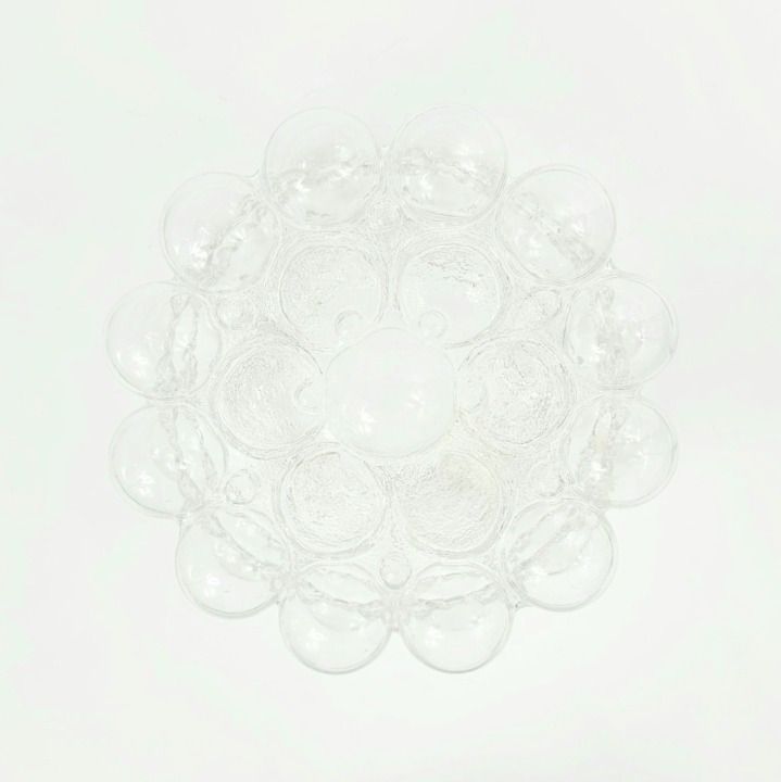 Mid Century Modern Transparent Bubble Glass Ceiling Light By Helena Tynell For Limburg, Germany, 1960s/1970s photo 480.0
