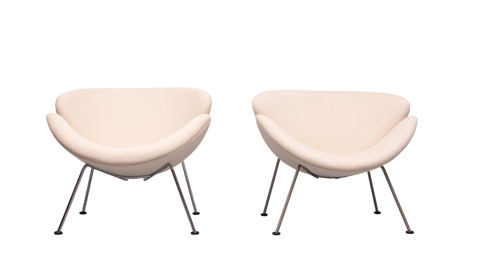 photo buy Pierre Paulin Orange Slice Lounge Chair Artifort Gesigneerd